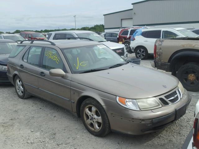 YS3EB55E523012981 - 2002 SAAB 9-5 LINEAR BROWN photo 1