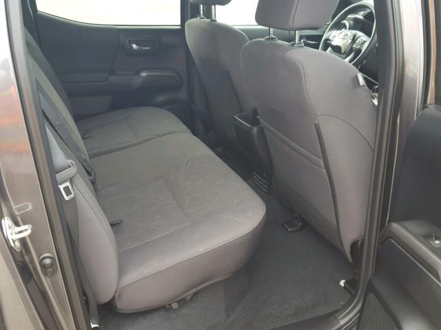5TFCZ5AN3GX031416 - 2016 TOYOTA TACOMA DOU GRAY photo 6
