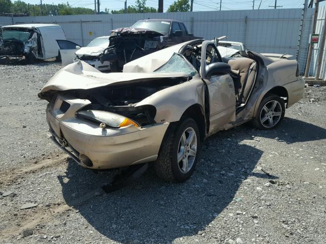 1G2NE52E25M158065 - 2005 PONTIAC GRAND AM S 金色 照片 2