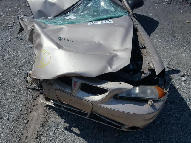 1G2NE52E25M158065 - 2005 PONTIAC GRAND AM S 金色 照片 7