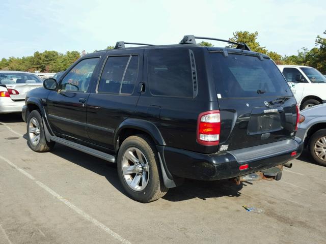 JN8DR09Y04W915132 - 2004 NISSAN PATHFINDER BLACK photo 3