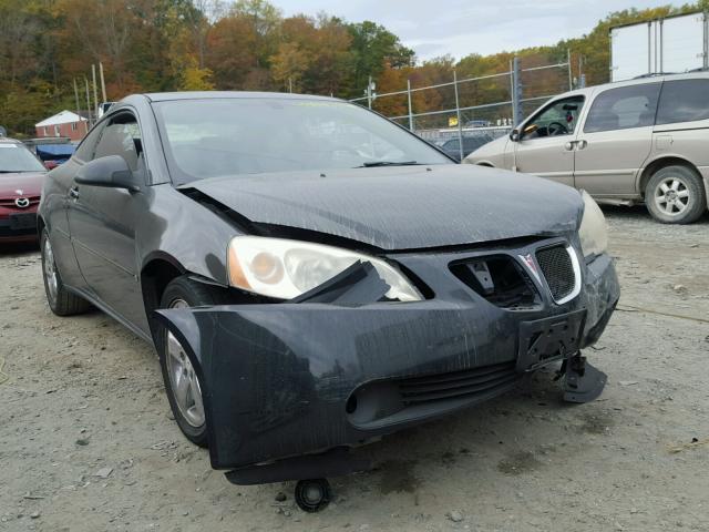 1G2ZH158064250154 - 2006 PONTIAC G6 GT BLACK photo 1