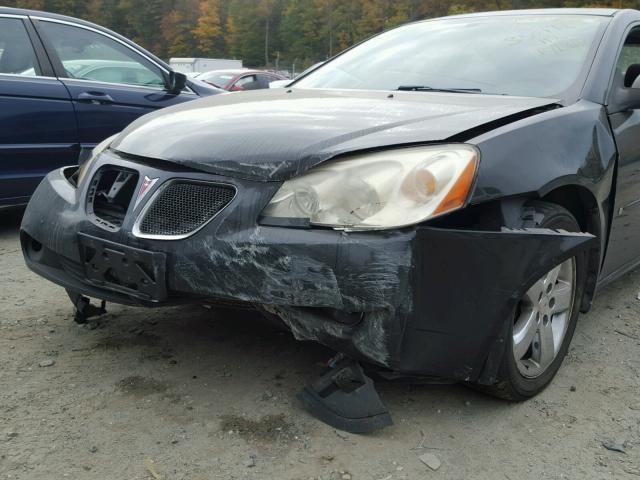 1G2ZH158064250154 - 2006 PONTIAC G6 GT BLACK photo 9