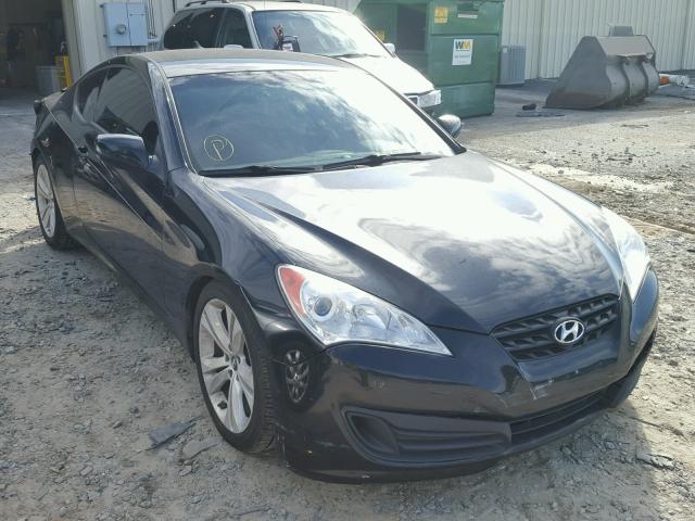 KMHHT6KDXAU042419 - 2010 HYUNDAI GENESIS CO BLACK photo 1