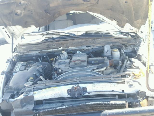 3D7MX48A98G134066 - 2008 DODGE RAM 3500 S WHITE photo 7