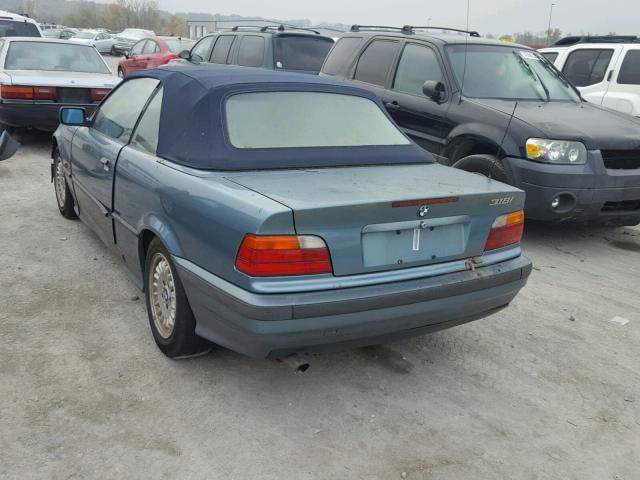 WBABK6323SED17506 - 1995 BMW 318 IC AUT TEAL photo 3