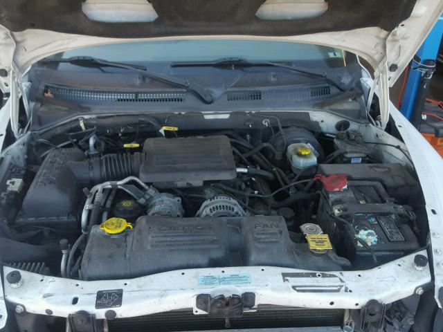 1B4HS28N11F554541 - 2001 DODGE DURANGO WHITE photo 7