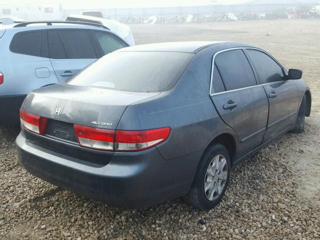 1HGCM56683A111602 - 2003 HONDA ACCORD EX GRAY photo 4