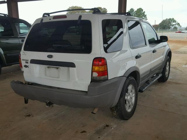 1FMYU04192KD81912 - 2002 FORD ESCAPE WHITE photo 4