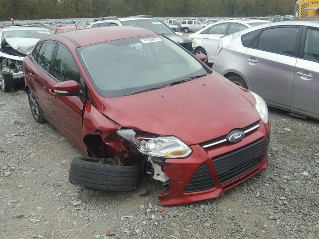 1FADP3F26EL151265 - 2014 FORD FOCUS SE RED photo 1