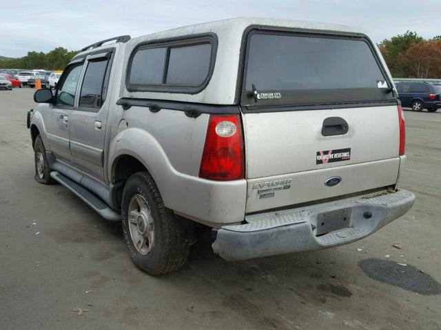 1FMZU77K94UA56931 - 2004 FORD EXPLORER S GRAY photo 3