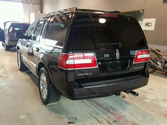 5LMFU28567LJ21918 - 2007 LINCOLN NAVIGATOR Czarny zdjęcie 3
