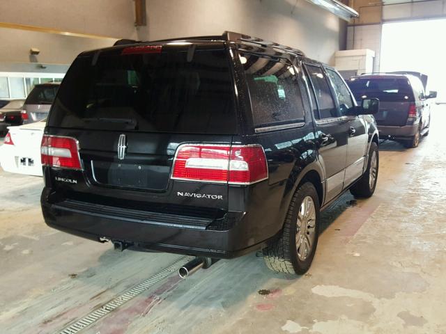5LMFU28567LJ21918 - 2007 LINCOLN NAVIGATOR Czarny zdjęcie 4