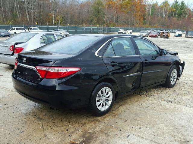 4T4BF1FK8FR504272 - 2015 TOYOTA CAMRY BLACK photo 4