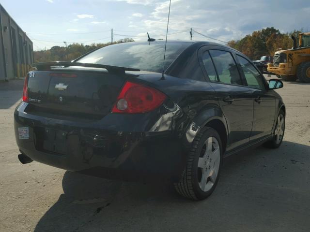 1G1AT58H597139699 - 2009 CHEVROLET COBALT BLACK photo 4