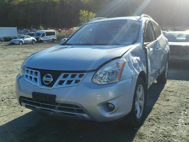 JN8AS5MV4BW301408 - 2011 NISSAN ROGUE S BLUE photo 2