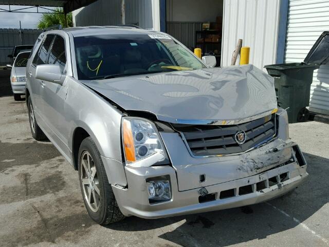 1GYDE63A340137024 - 2004 CADILLAC SRX SILVER photo 1