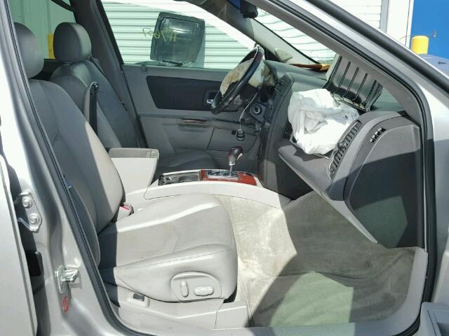 1GYDE63A340137024 - 2004 CADILLAC SRX SILVER photo 5