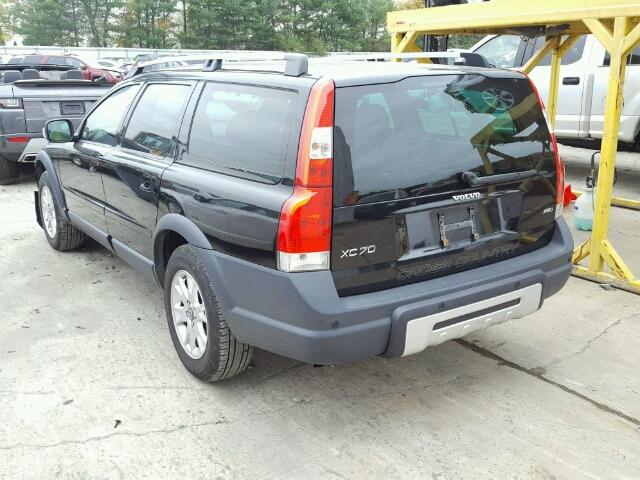 YV4SZ592371278795 - 2007 VOLVO XC70 BLACK photo 3