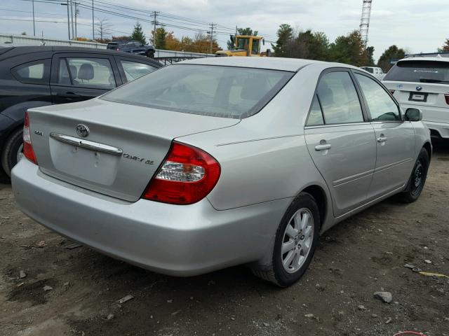 4T1BE30K63U667144 - 2003 TOYOTA CAMRY LE SILVER photo 4