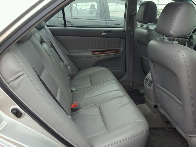 4T1BE30K63U667144 - 2003 TOYOTA CAMRY LE ვერცხლისფერი ფოტო 6