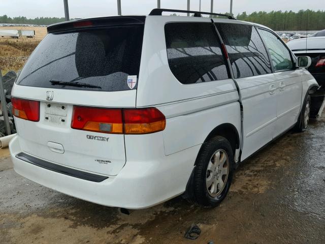 5FNRL18653B100887 - 2003 HONDA ODYSSEY EX WHITE photo 4