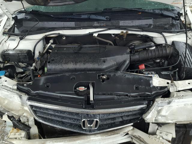 5FNRL18653B100887 - 2003 HONDA ODYSSEY EX WHITE photo 7