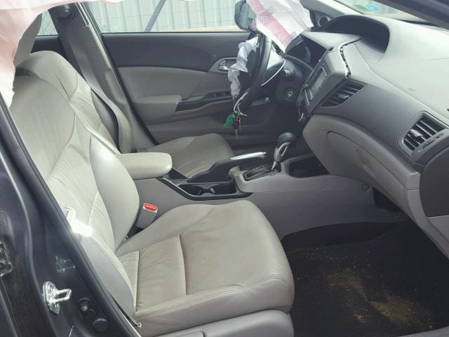 2HGFB2F92CH531823 - 2012 HONDA CIVIC EXL 灰色 照片 5