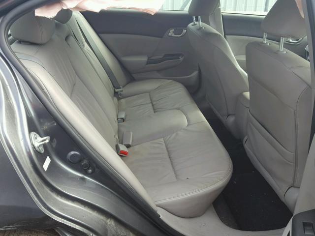 2HGFB2F92CH531823 - 2012 HONDA CIVIC EXL 灰色 照片 6
