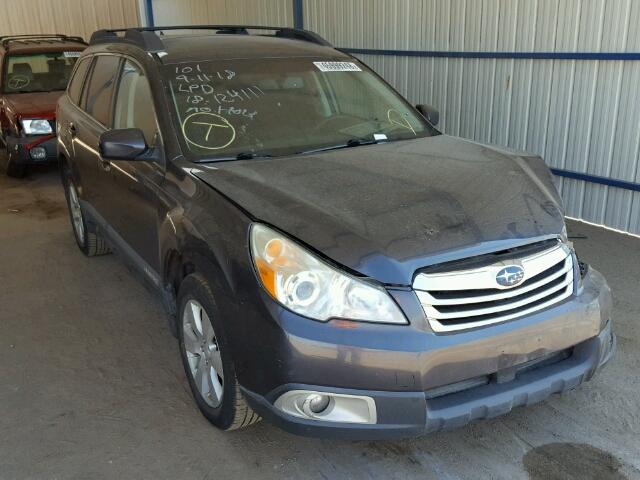 4S4BRDHCXB2383274 - 2011 SUBARU OUTBACK 3. GRAY photo 1