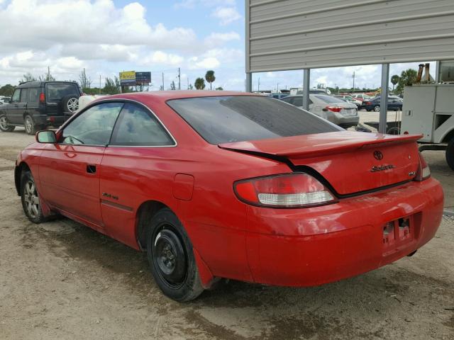 2T1CF22P2XC144683 - 1999 TOYOTA CAMRY SOLA RED photo 3