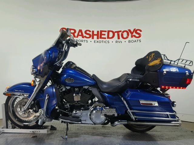 1HD1FC4139Y653670 - 2009 HARLEY-DAVIDSON FLHTCU BLUE photo 5