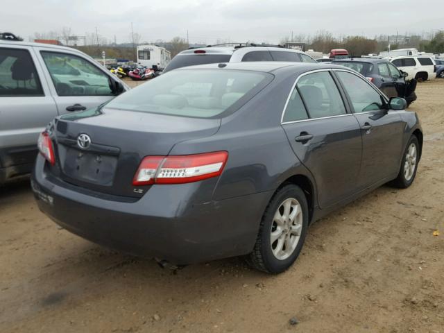 4T1BF3EKXBU734977 - 2011 TOYOTA CAMRY GRAY photo 4