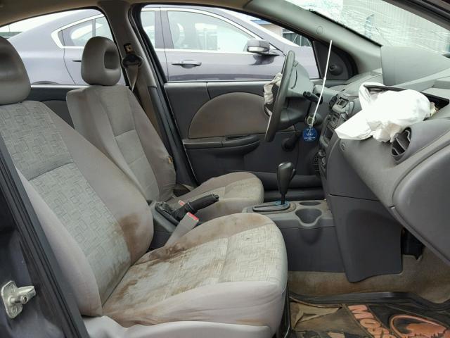 1G8AG52F95Z152399 - 2005 SATURN ION LEVEL MAROON photo 5