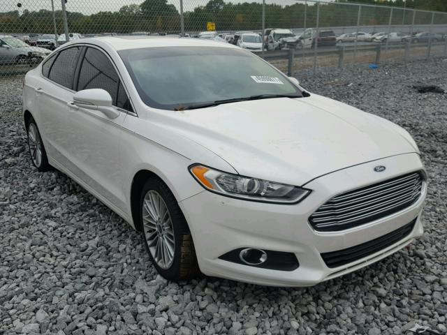 3FA6P0HDXFR125843 - 2015 FORD FUSION SE WHITE photo 1