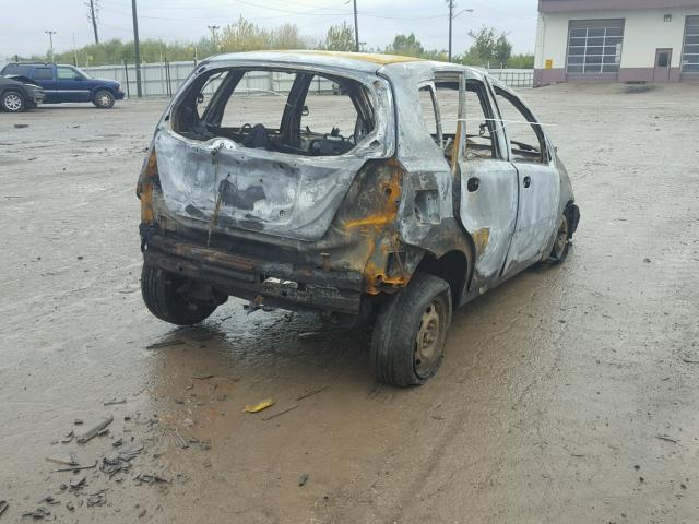 KL1TD66667B694666 - 2007 CHEVROLET AVEO BASE BLUE photo 4