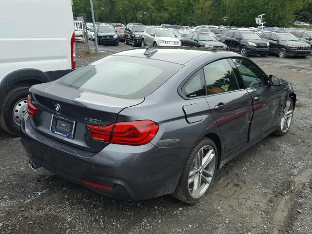 WBA4J3C55JBG96741 - 2018 BMW 430XI GRAN GRAY photo 4