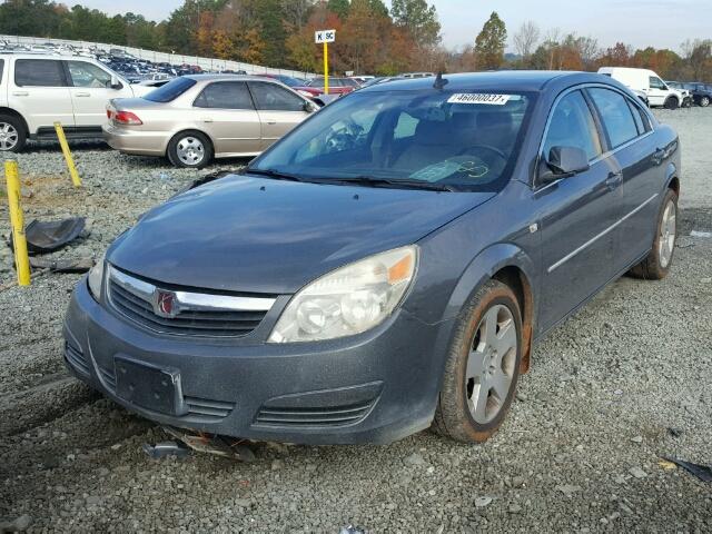 1G8ZS57B49F125805 - 2009 SATURN AURA XE GRAY photo 2