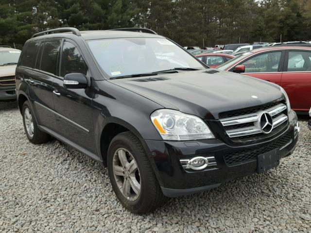 4JGBF71E78A438123 - 2008 MERCEDES-BENZ GL BLACK photo 1