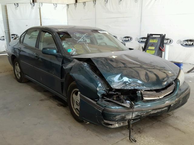 2G1WH55K1Y9115047 - 2000 CHEVROLET IMPALA LS GREEN photo 1