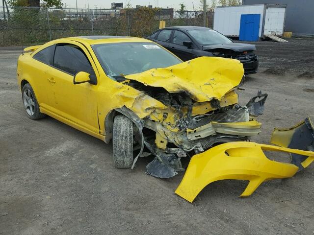 1G2AN15B077273452 - 2007 PONTIAC G5 GT YELLOW photo 1