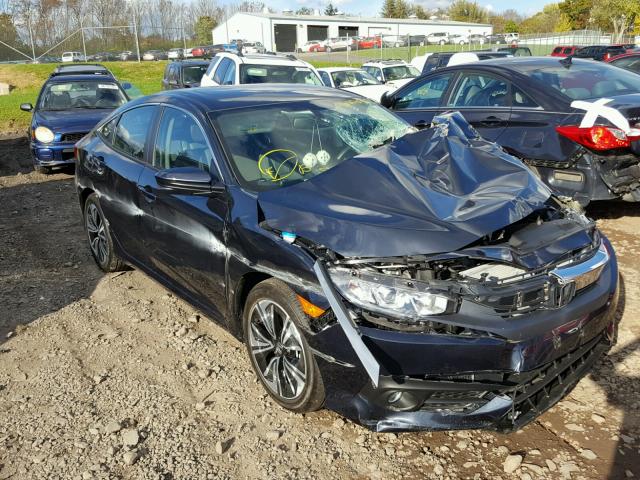 19XFC1F73HE025117 - 2017 HONDA CIVIC EXL BLUE photo 1