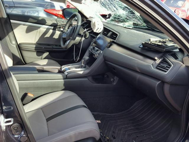 19XFC1F73HE025117 - 2017 HONDA CIVIC EXL BLUE photo 5