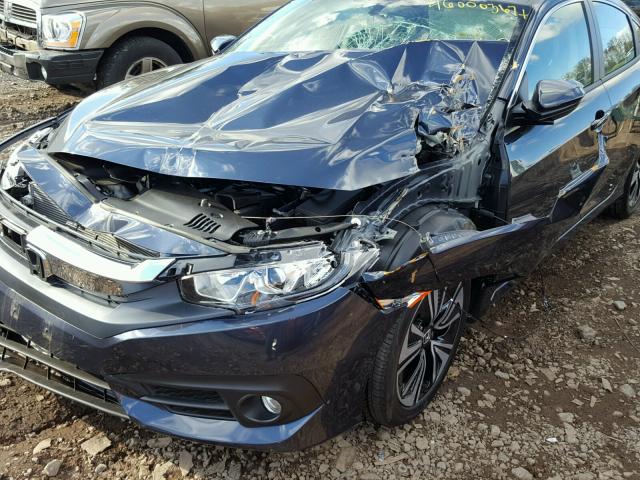 19XFC1F73HE025117 - 2017 HONDA CIVIC EXL BLUE photo 9