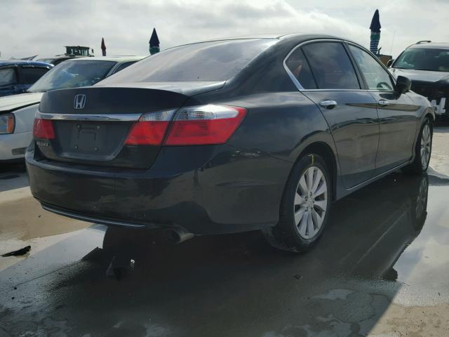 1HGCR2F78EA059528 - 2014 HONDA ACCORD EX BLACK photo 4