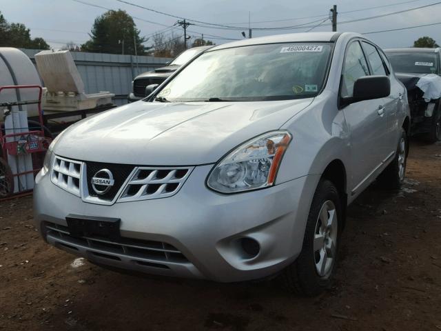 JN8AS5MV8DW124543 - 2013 NISSAN ROGUE SILVER photo 2