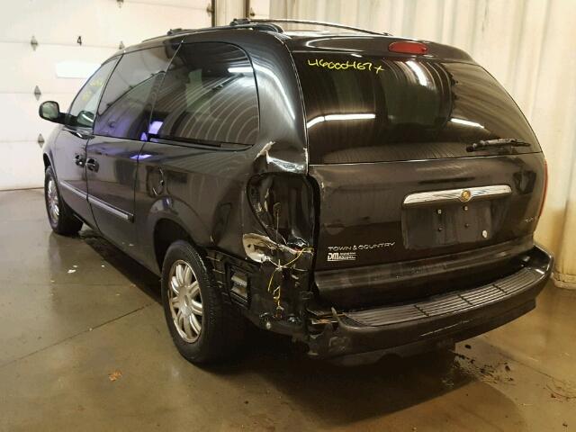 2A4GP54LX7R232692 - 2007 CHRYSLER TOWN & COU BLACK photo 3