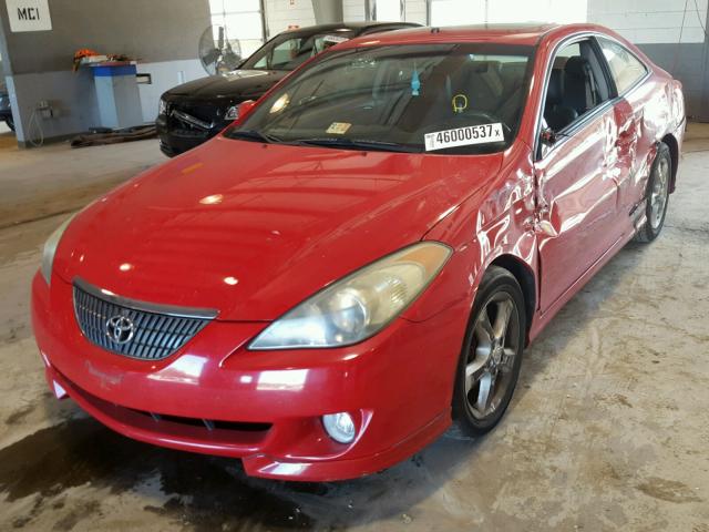 4T1CA38P46U083524 - 2006 TOYOTA CAMRY SOLA RED photo 2