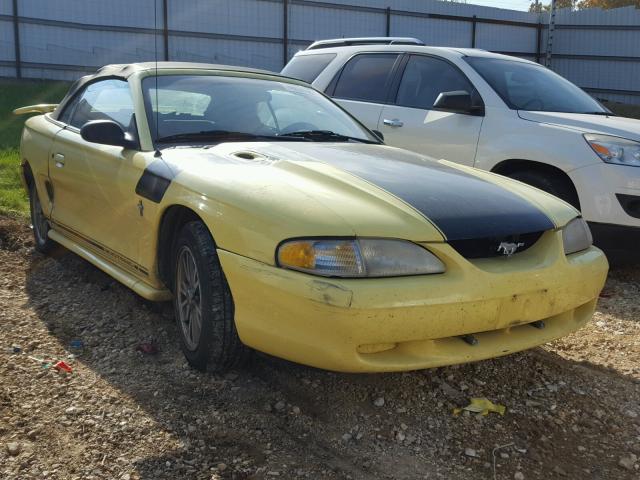 1FALP4447RF222337 - 1994 FORD MUSTANG YELLOW photo 1