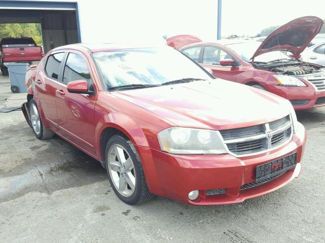 1B3LC76M08N658716 - 2008 DODGE AVENGER R/ RED photo 1